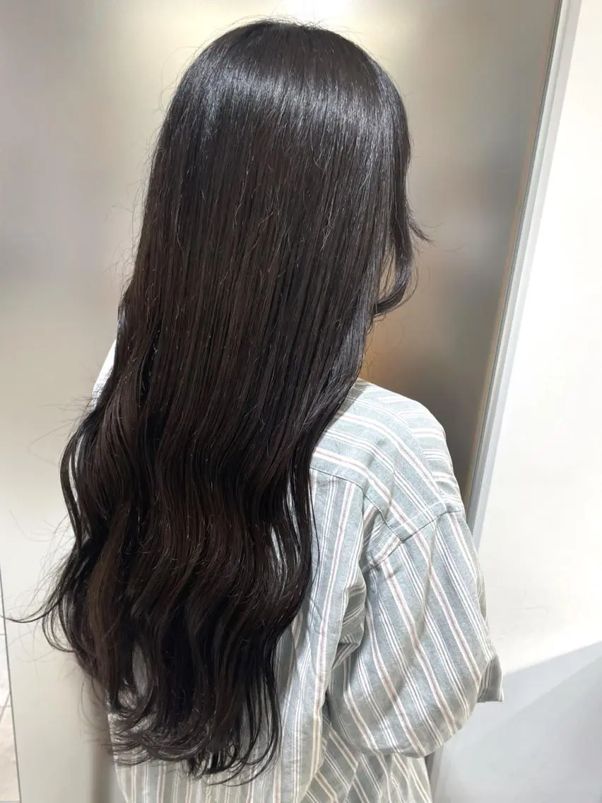 ロング カラー ヘアカラー 佐藤 梨里花 ❤︎のヘアスタイル