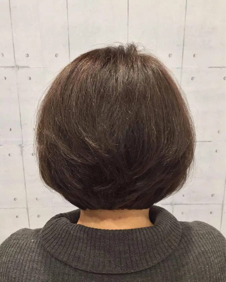 ショート カラー ショートボブ ボブ ショートヘア 韓・中華美女ヘア 🇰🇷×🇨🇳のヘアスタイル
