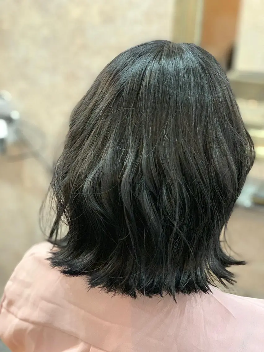 ショート メンズスタイル バレイヤージュ　齋藤のヘアスタイル