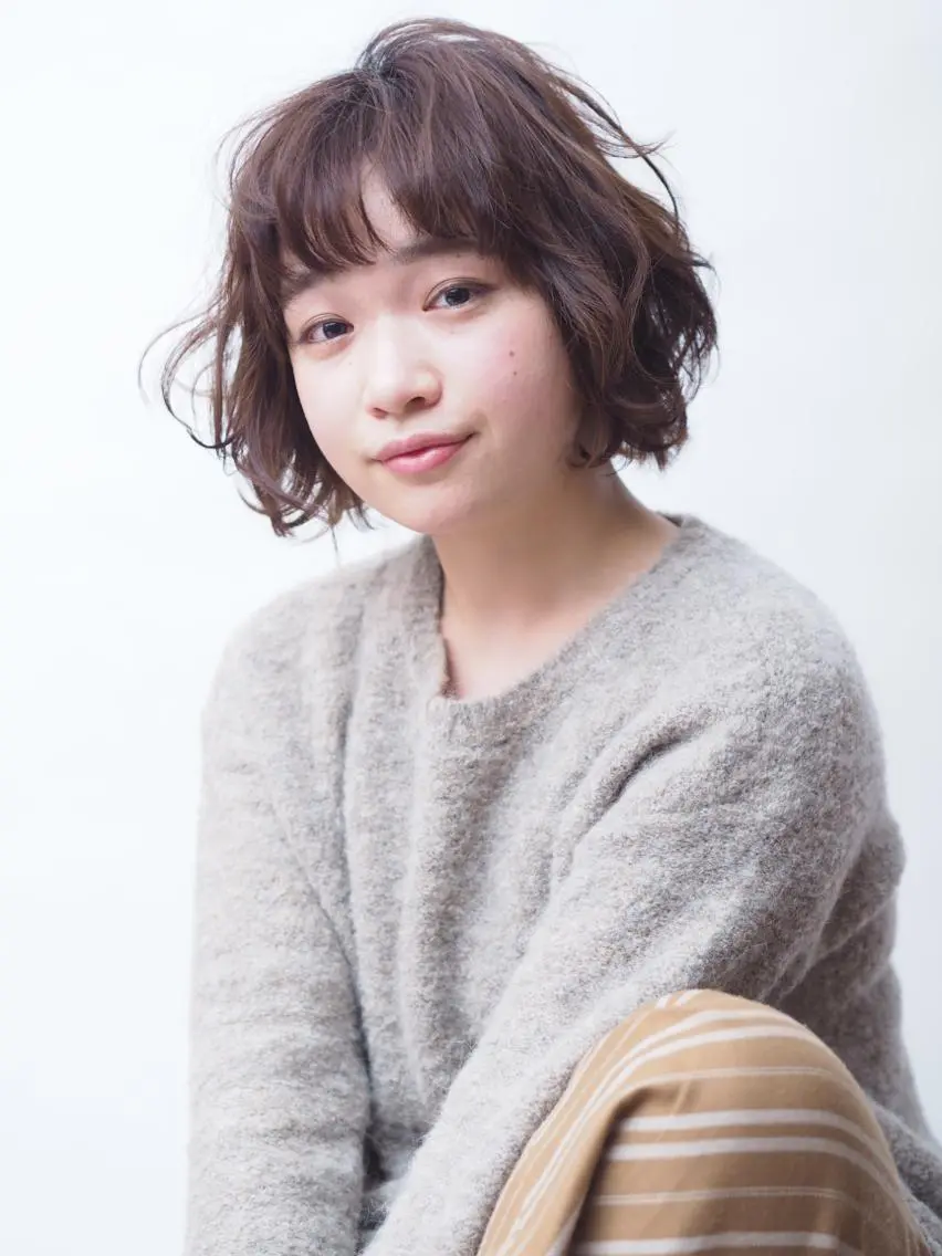 ショート パーマ サロンアカデミー 増渕　規泰のヘアスタイル