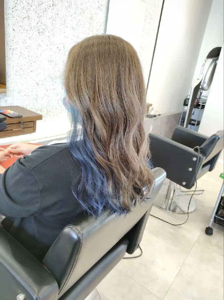 ロング カラー パーマ ヘアアレンジ メンズ マツエク・マツパ ネイル キッズ カット ヘアカラー トリートメント 6月オープン♪豊見城 Lodattu✁清水のヘアスタイル