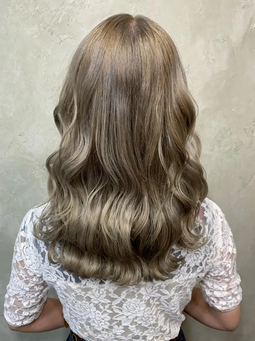 ミディアム ヘアカラー 美髪✨髪質改善 &艶カラーmanaeのヘアスタイル