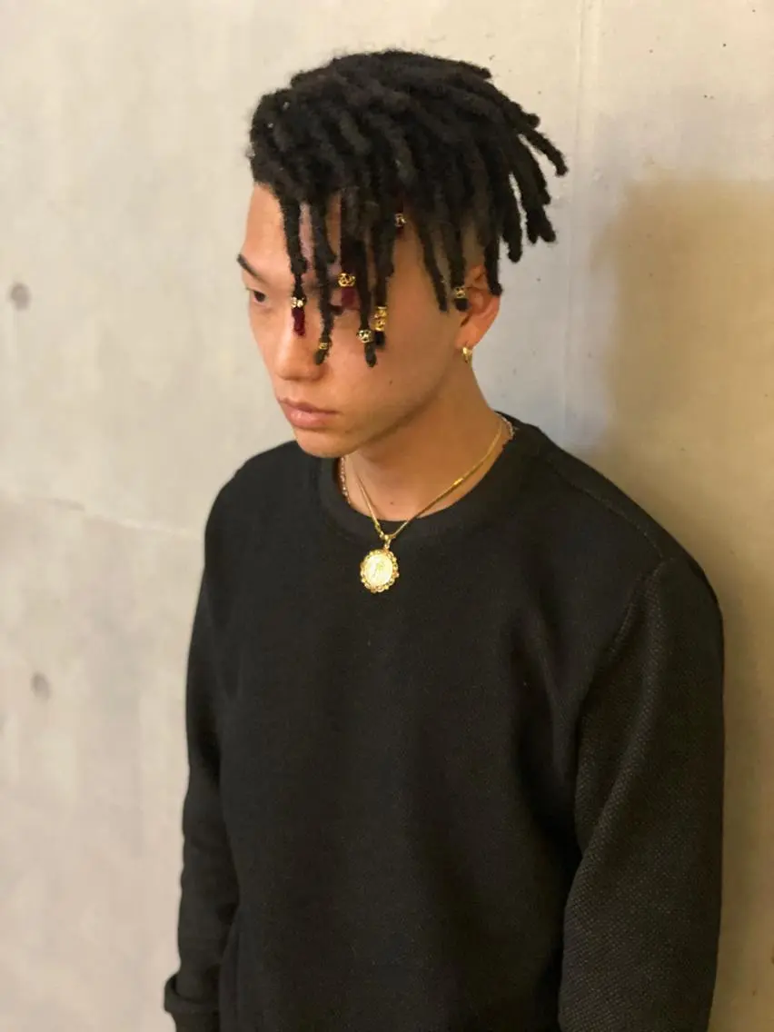 ショート カラー パーマ ヘアアレンジ メンズ キッズ ネイル マツエク・マツパ 中元 淳のヘアスタイル