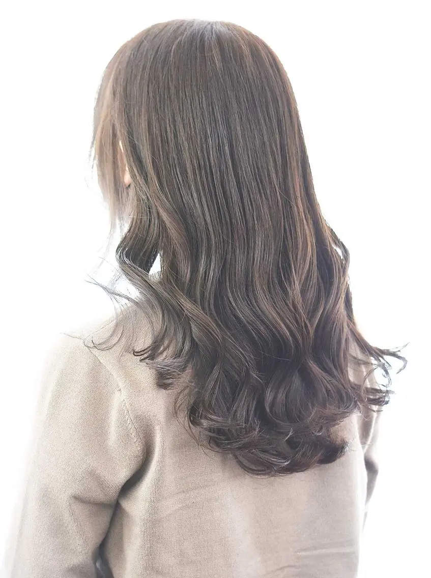 ロング カラー ヘアカラー 【Atem 大町店】 永森　優里花のヘアスタイル