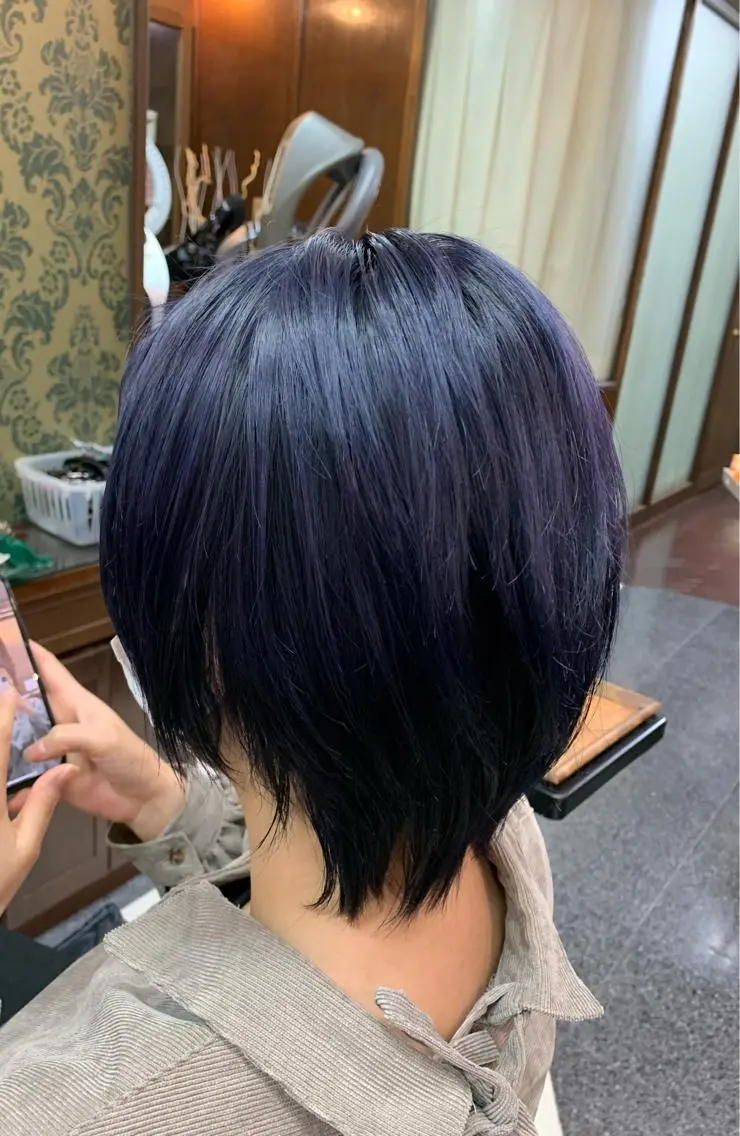 カラー 吉田 朱理のヘアスタイル