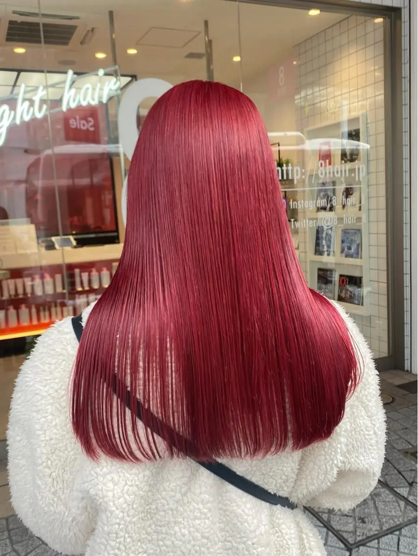 ロング カラー ヘアカラー 荒谷 薫のヘアスタイル