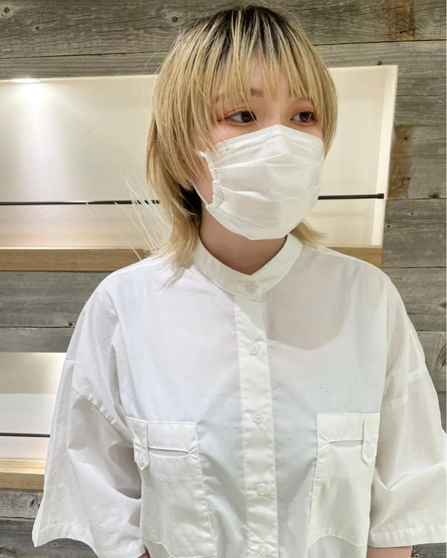 ショート ショートヘア ウルフカット カット トリートメント 村上雅人 ナチュラルモードのヘアスタイル