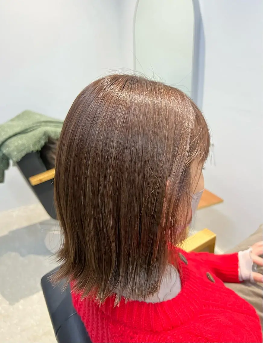 ショート カラー 谷町/Le'a /竹原しおなのヘアスタイル
