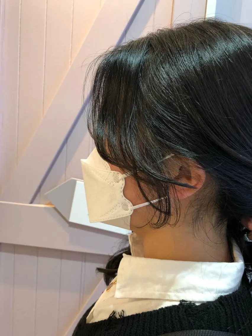 セミロング カラー ヘアアレンジ mizuki roan多々良店のヘアスタイル