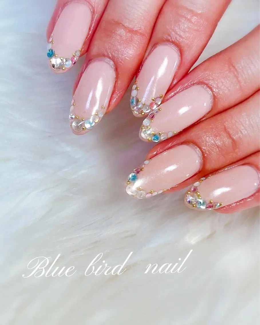 ネイル ハンドネイル Blue bird  nailのネイルデザイン