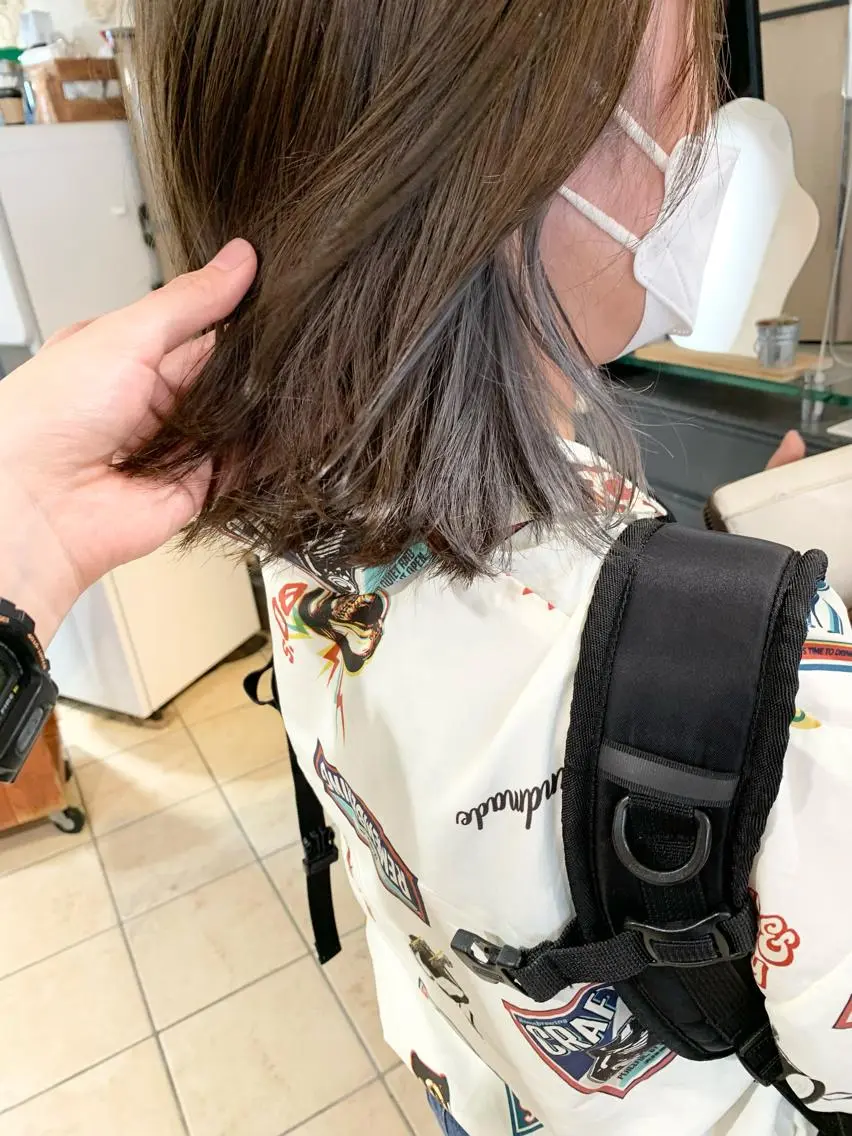 セミロング カラー パーマ ヘアアレンジ メンズ キッズ ネイル マツエク・マツパ アイブロウ メンズブリーチ メンズハイライト メンズハイトーン メンズインナーカラー メンズ韓国風 🦕ウルフカット 🦕ａｋｉｈｏのヘアスタイル