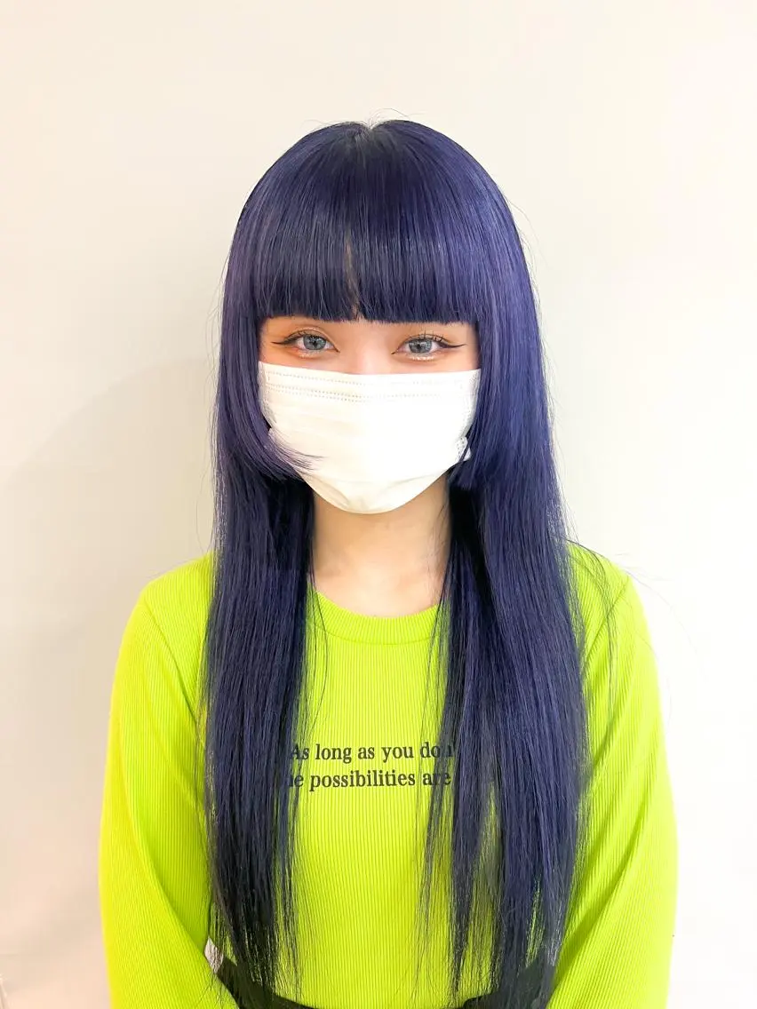 ロング ヘアカラー ☺︎ RIHOのヘアスタイル
