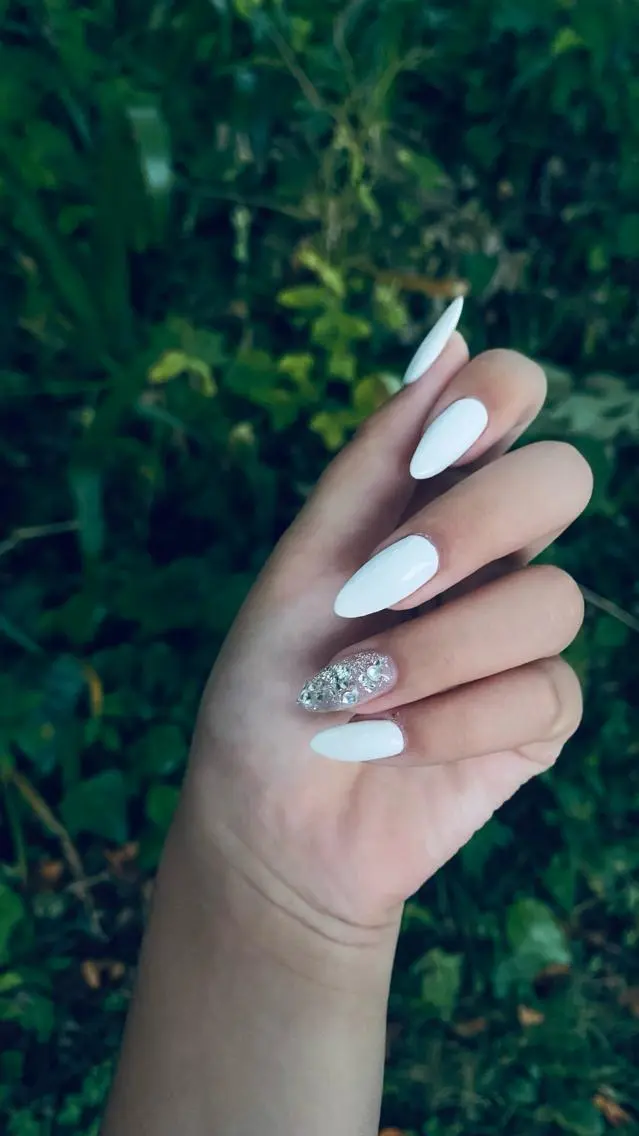 ネイル ラメ(グリッター) ワンカラーネイル 鶴橋wooone nail.rieのネイルデザイン