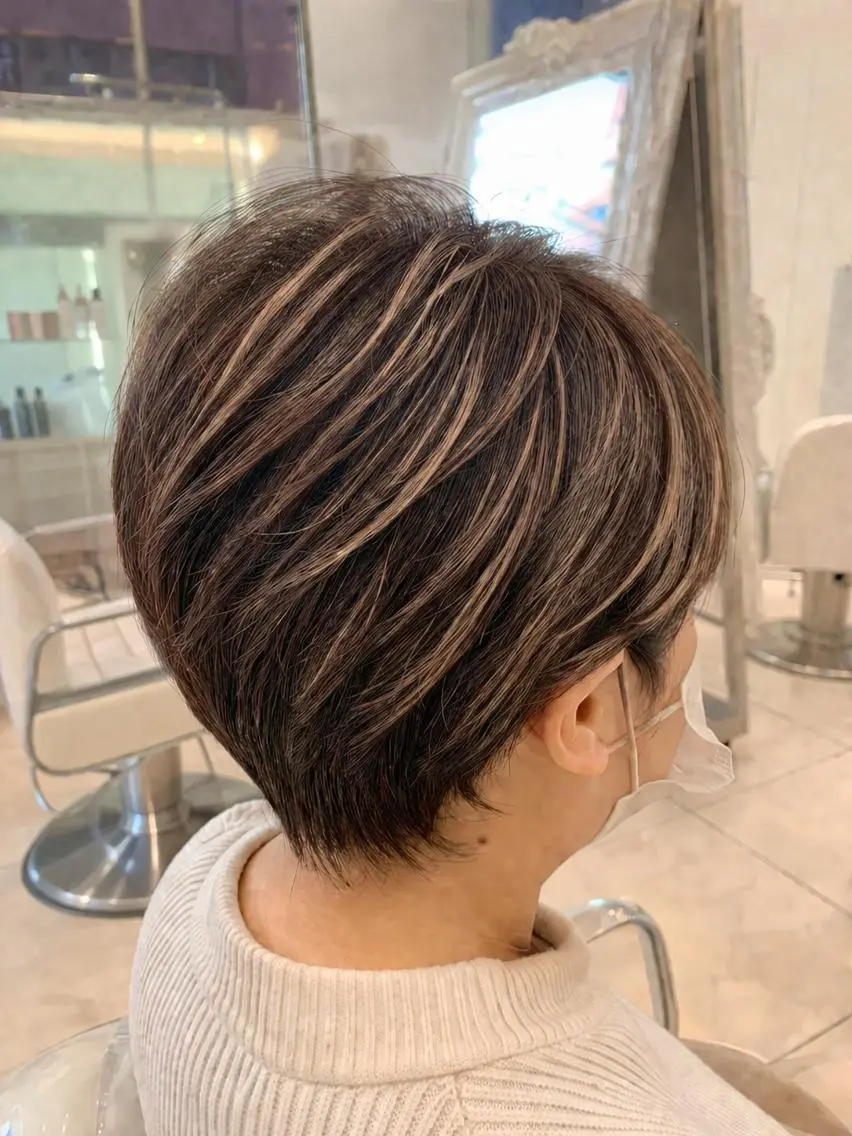 ショート カラー 店舗代表 佐藤 幸平のヘアスタイル