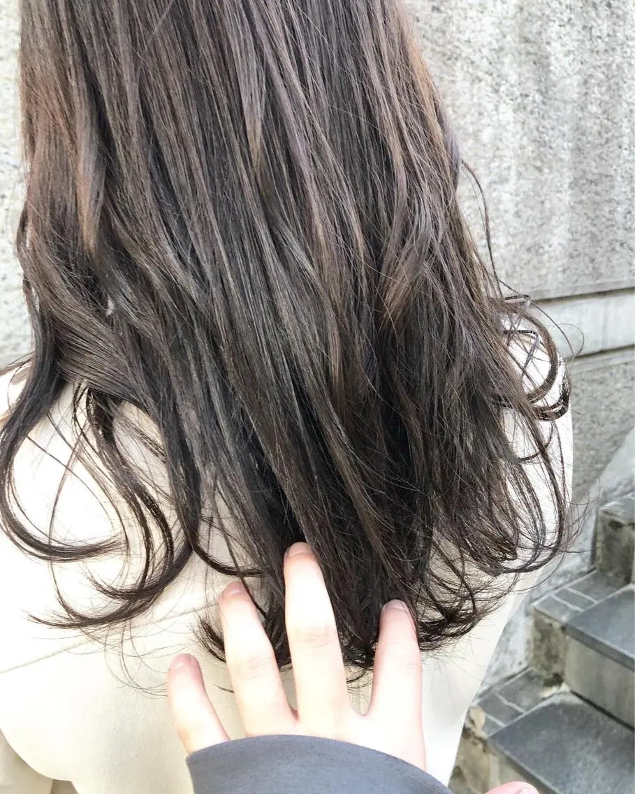 ロング カラー ヘアアレンジ ヘアカラー トリートメント メンズ特化✂️栗原 侑也のヘアスタイル