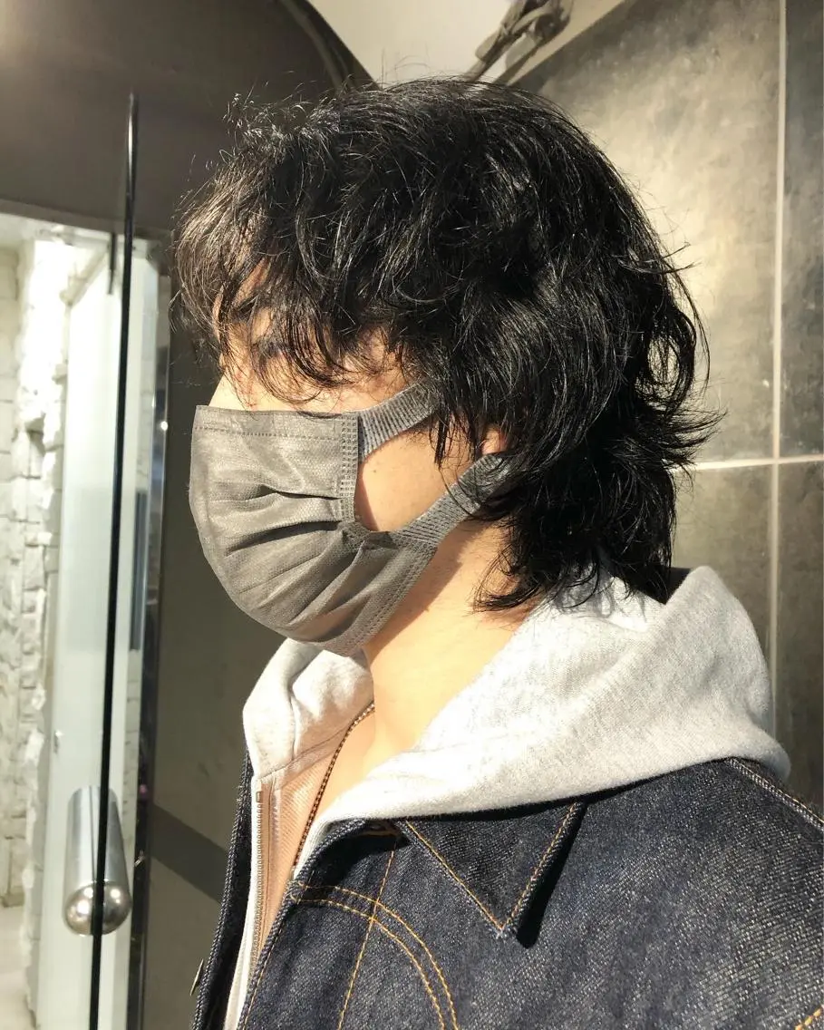 パーマ ヘアアレンジ メンズ カット パーマ トリートメント ヘアセット メンズ特化✂️栗原 侑也のヘアスタイル