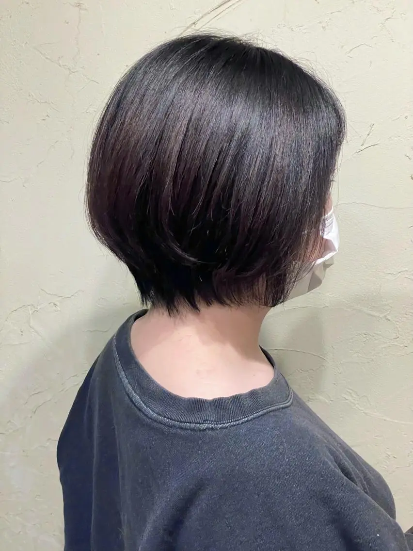 ショート ショートボブ ボブ ショートヘア メンズ特化/パーマ指 名No.1/百瀬太郎のヘアスタイル