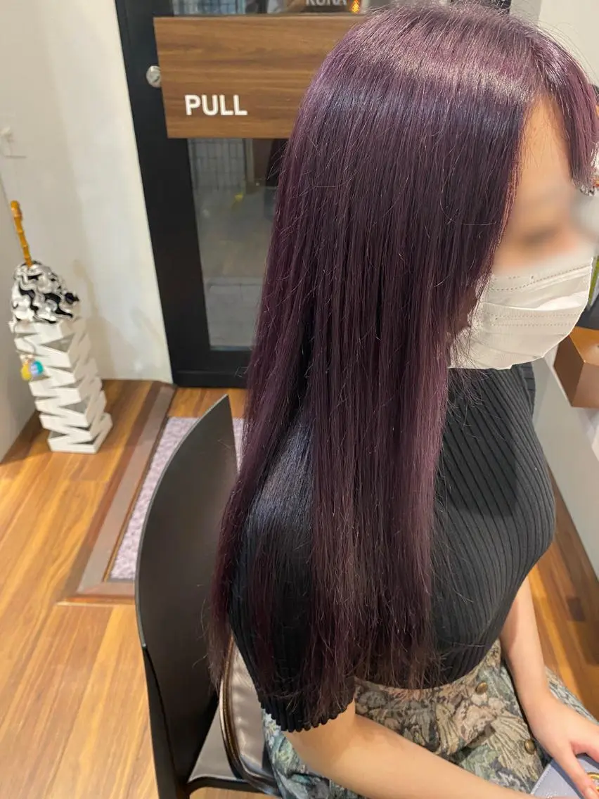 ロング カラー ヘアアレンジ MOE /Zina横浜2ndのヘアスタイル