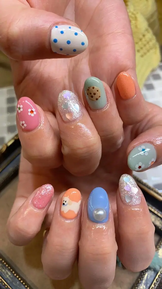 ネイル 春ネイル nailist yuiのネイルデザイン