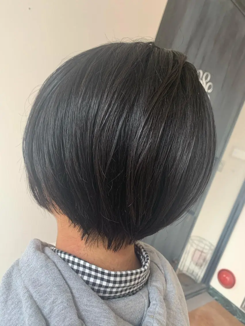 ショート 福田 美波のヘアスタイル