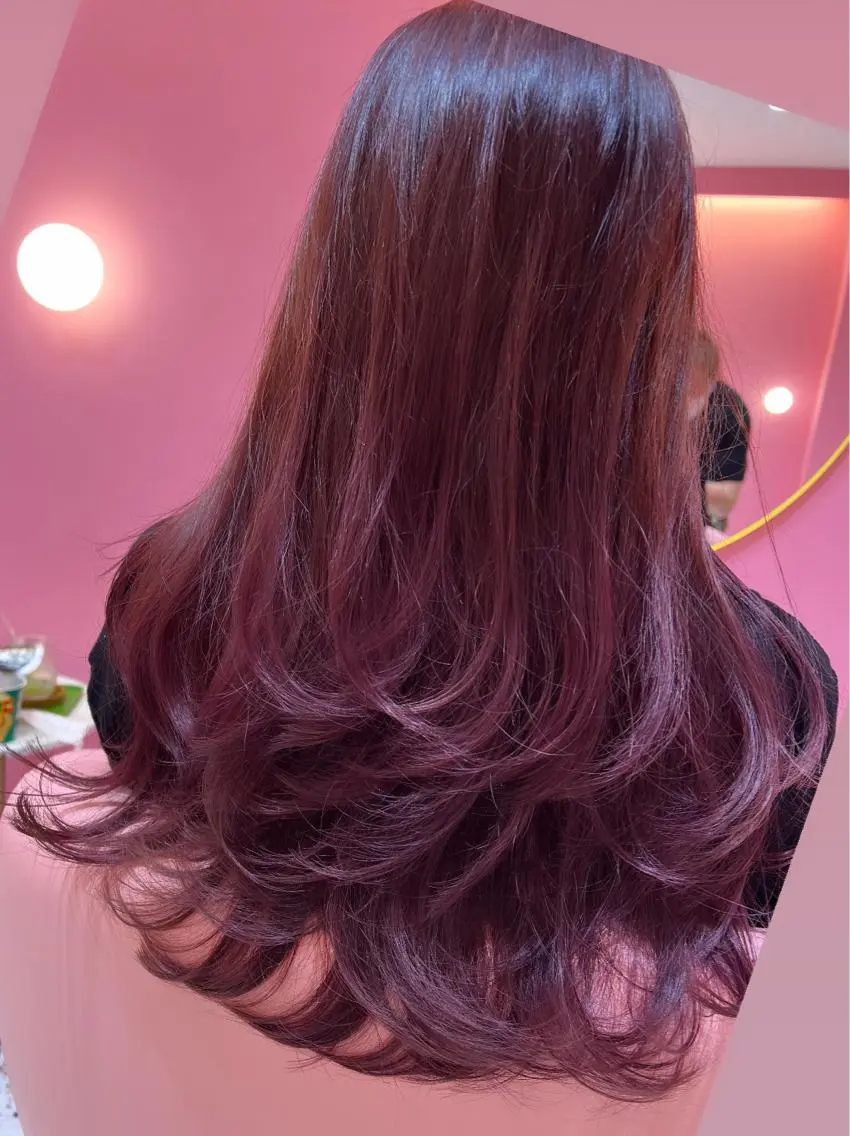 ロング MIRIM栄 野田航生のヘアスタイル