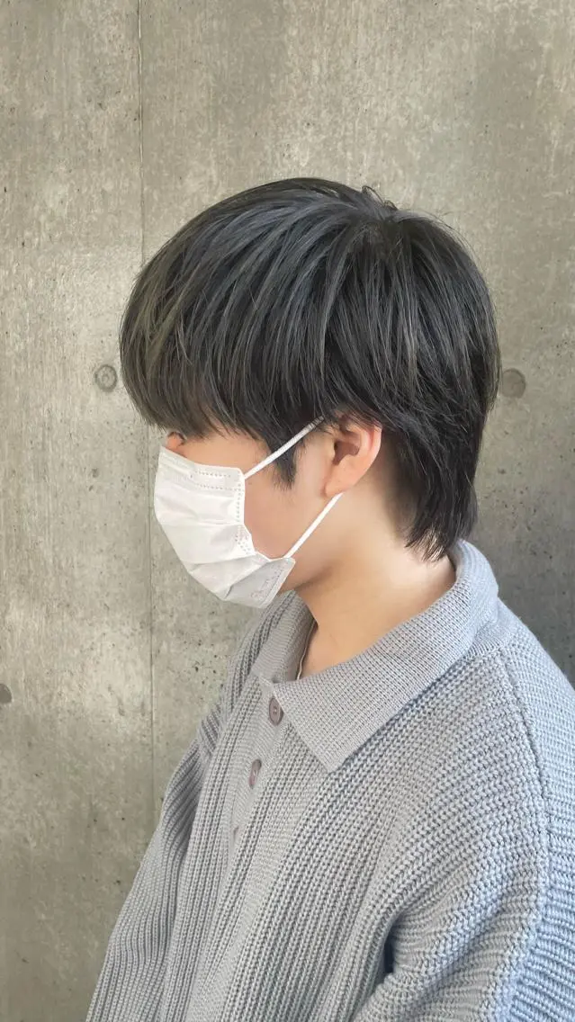メンズ もりたみかこ 美容師お休み中のヘアスタイル