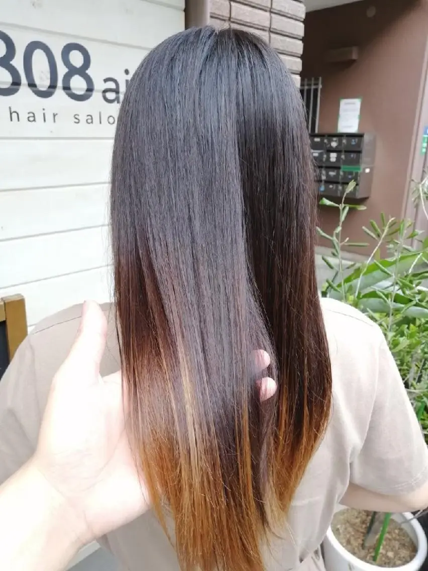 ロング 縮毛矯正 カット 縮毛矯正 木村 昇のヘアスタイル