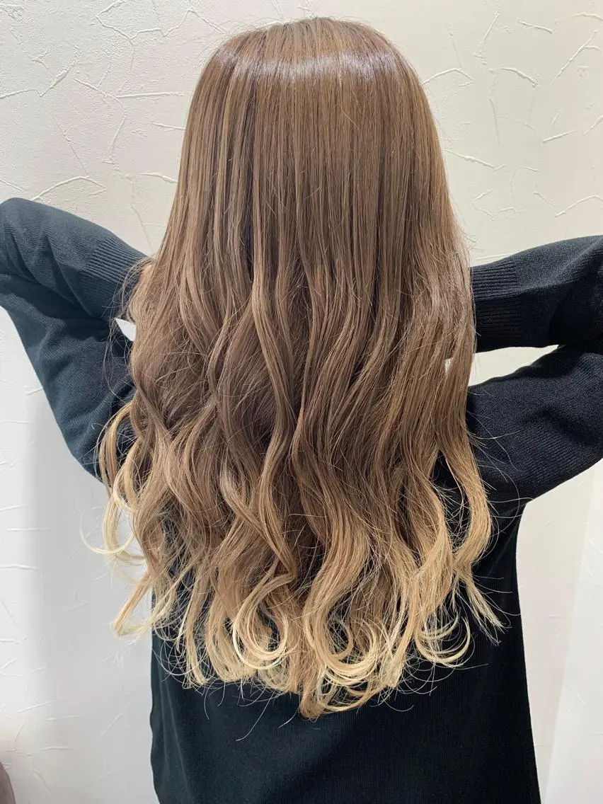 ミディアム カラー カット ヘアカラー トリートメント 伊勢崎/nap hair 栗原大輔のヘアスタイル