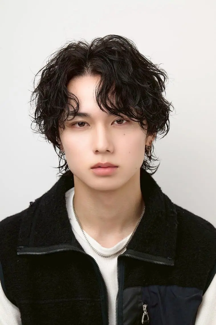 メンズ 韓国風メンズ特化 ⛓️BLUCK札幌のヘアスタイル