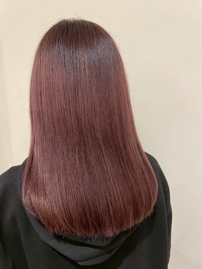 ロング 髪質改善 カット ヘアカラー カぺリベラ 香里園店のヘアスタイル