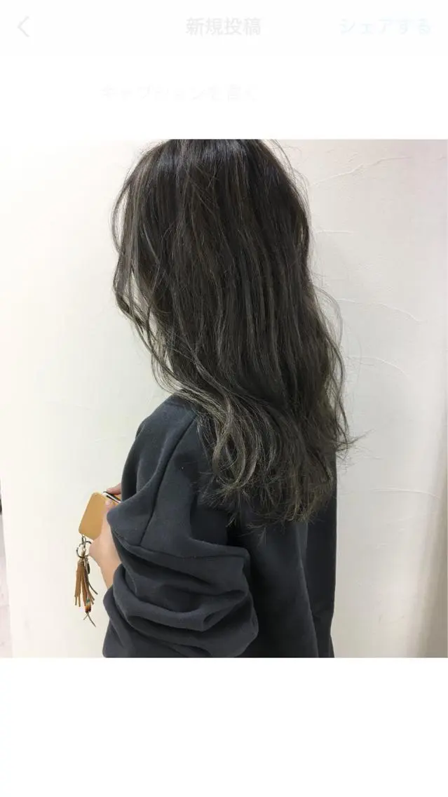 ロング カラー タナカ タクヤのヘアスタイル