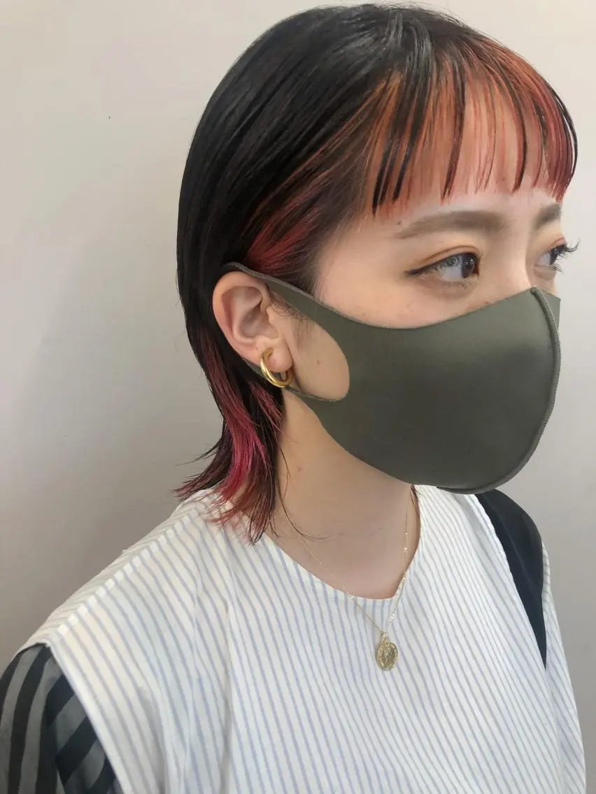 ショート カラー ヘアカラー 関 京磨のヘアスタイル