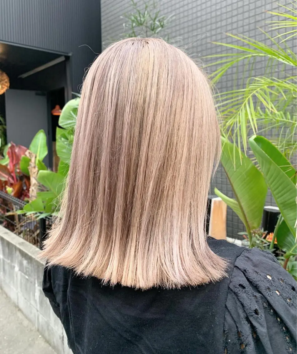 ショート カラー ヘアカラー 渡辺 健太のヘアスタイル