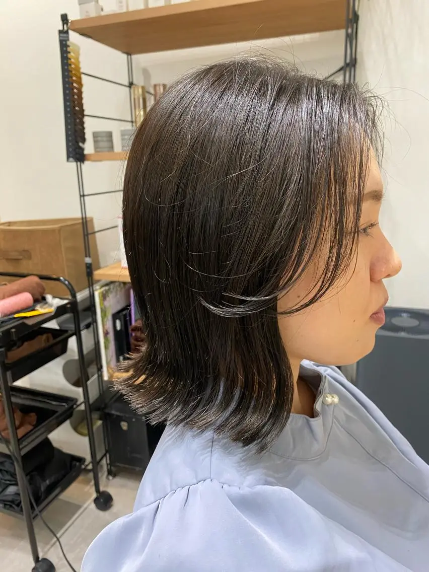 ミディアム 似合う髪型が 分からない方へのヘアスタイル