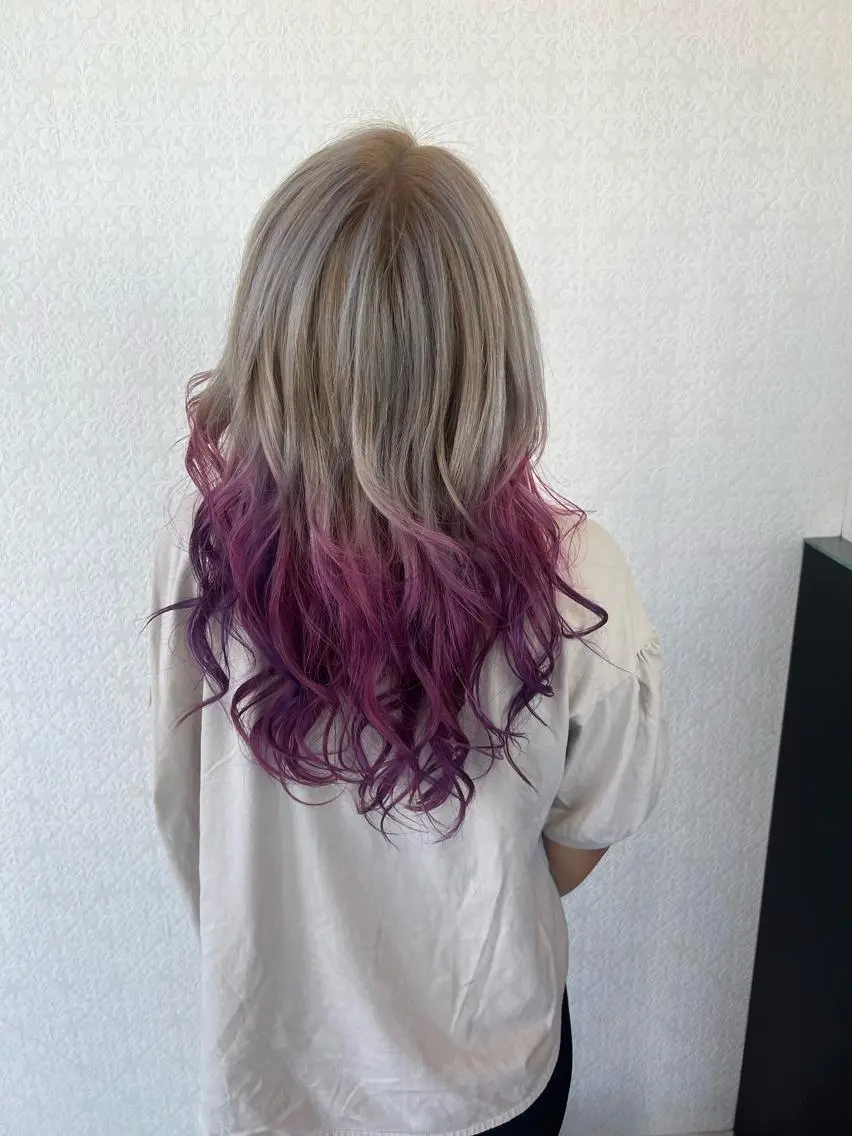 カラー ヘアカラー トリートメント 豊田 恭平のヘアスタイル