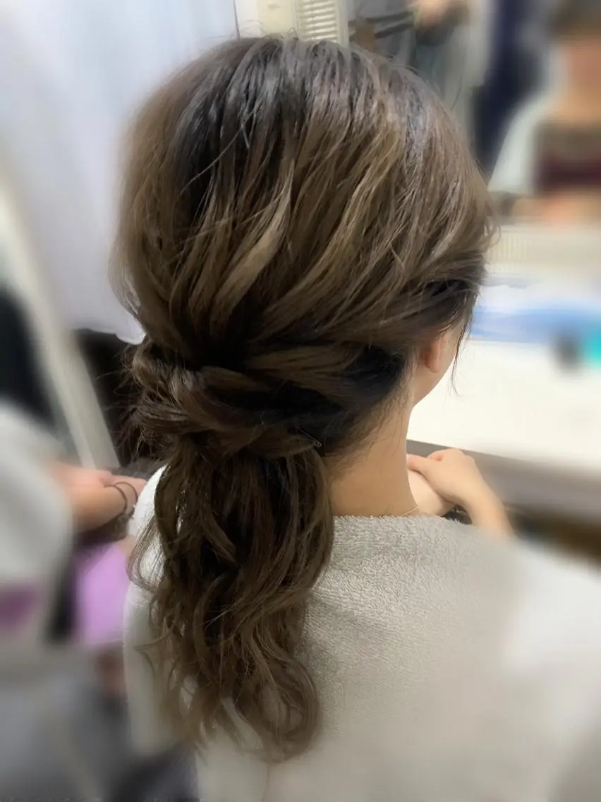 ヘアアレンジ ヘアセット RICO /ヘアセット・まつげのマツエク・マツパデザイン
