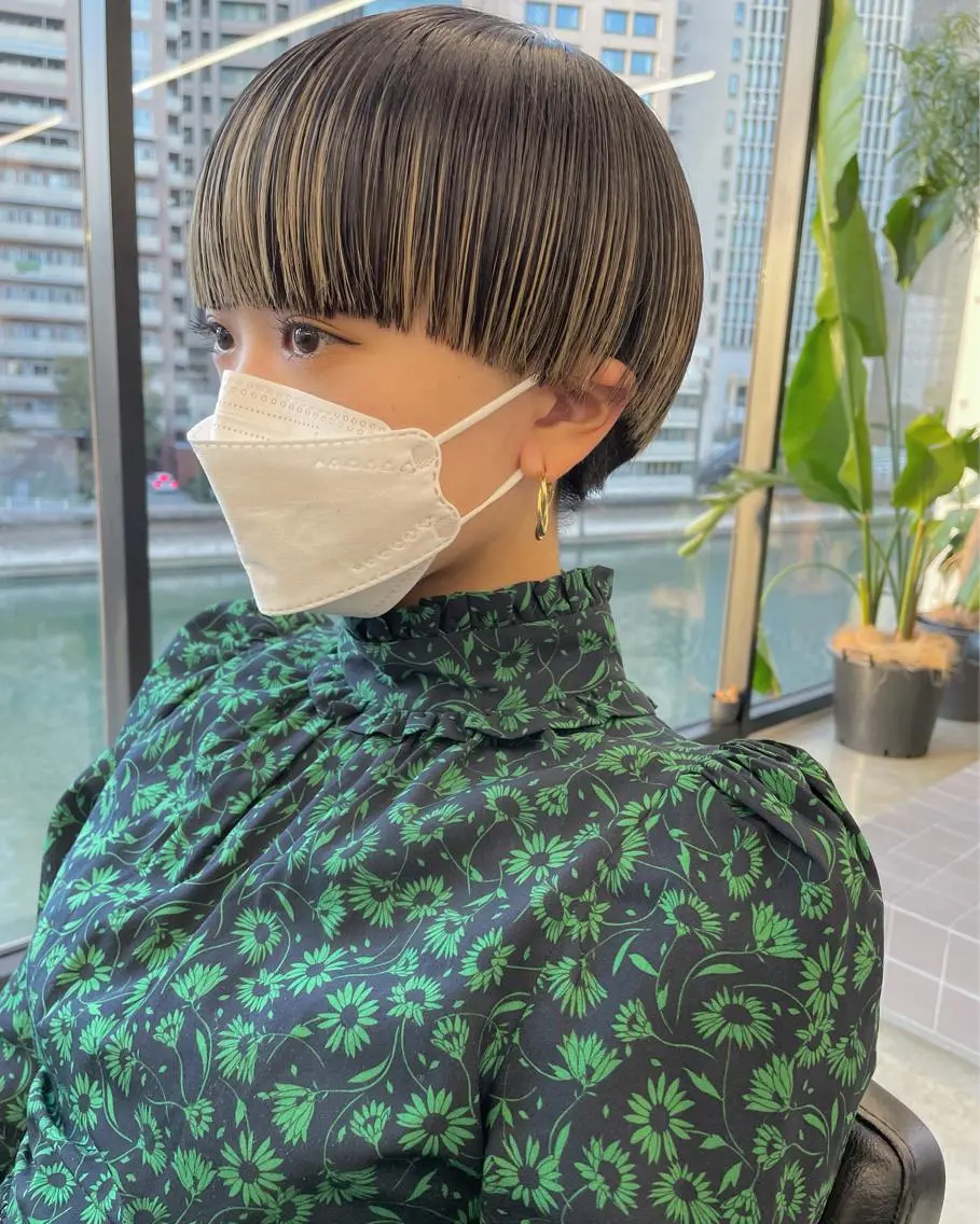ショート 艶髪/透明感カラー tawadaのヘアスタイル