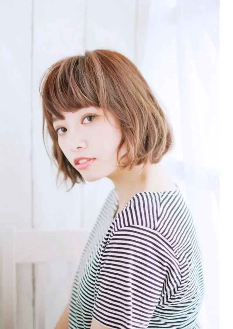 ショート カラー パーマ 山田 博仁のヘアスタイル