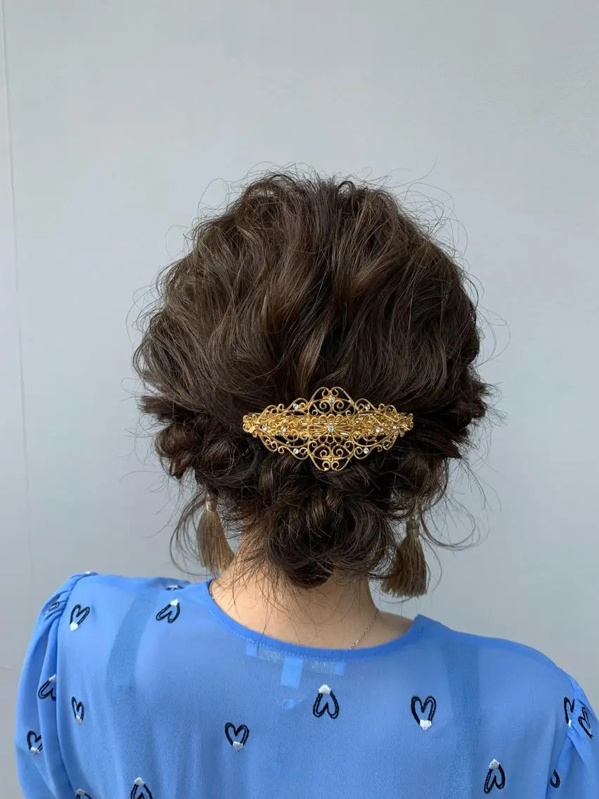 ミディアム ヘアアレンジ hubhair レイヤー/透明感のヘアスタイル