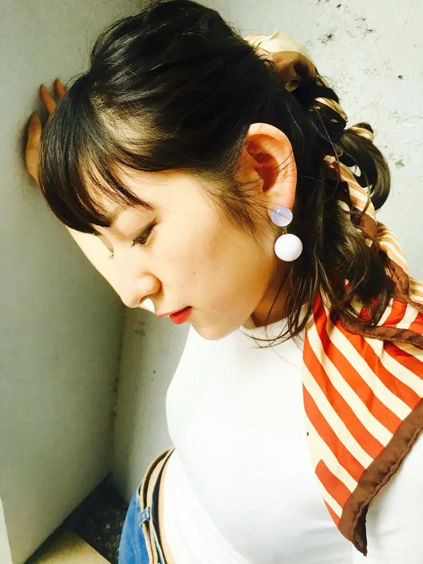 ロング カラー ヘアアレンジ 半個室サロン🫧 ササキアヤカのヘアスタイル