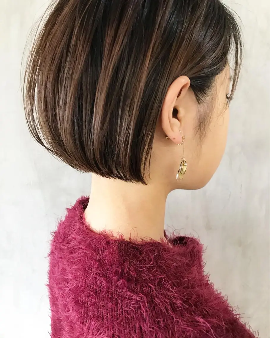 ショート カラー ボブ SAKURA omotesandoのヘアスタイル