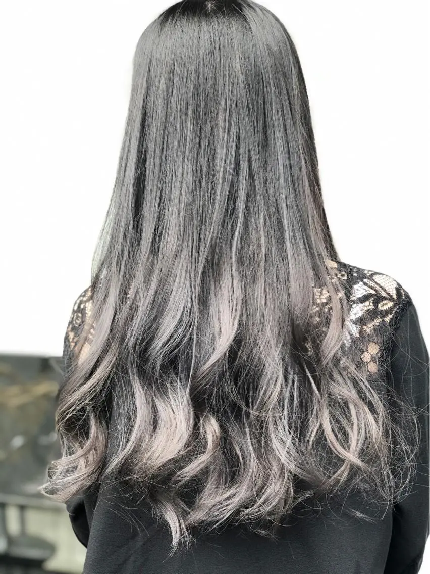 ロング 菊池 幹のヘアスタイル