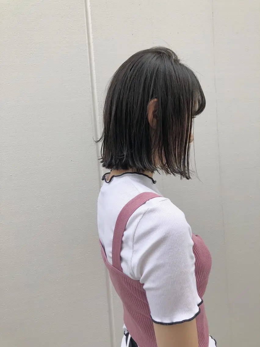 ショート カラー ノグチ ユウキ/ボブのヘアスタイル
