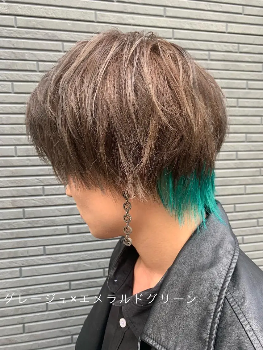 ショート ❄ブリーチカラー❄ 佐原昌樹のヘアスタイル