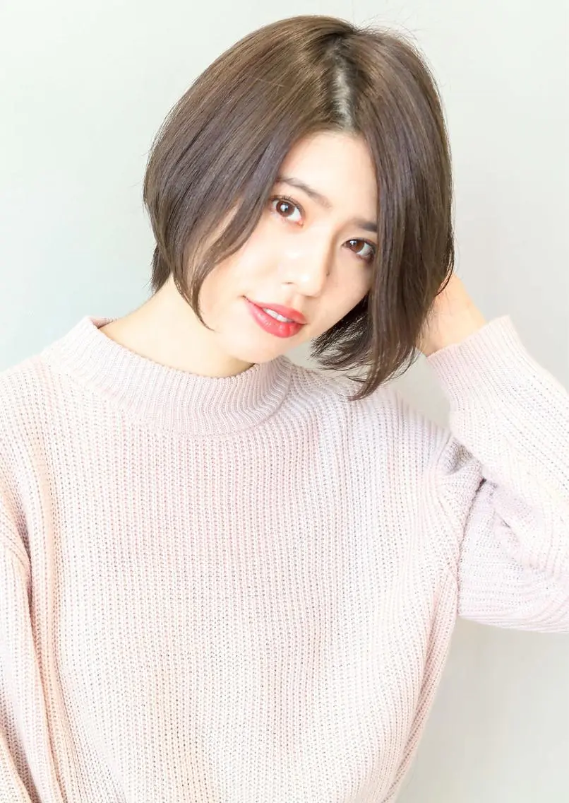 ショート カラー ショートボブ ボブ ショートヘア 竹之内 蔵人のヘアスタイル
