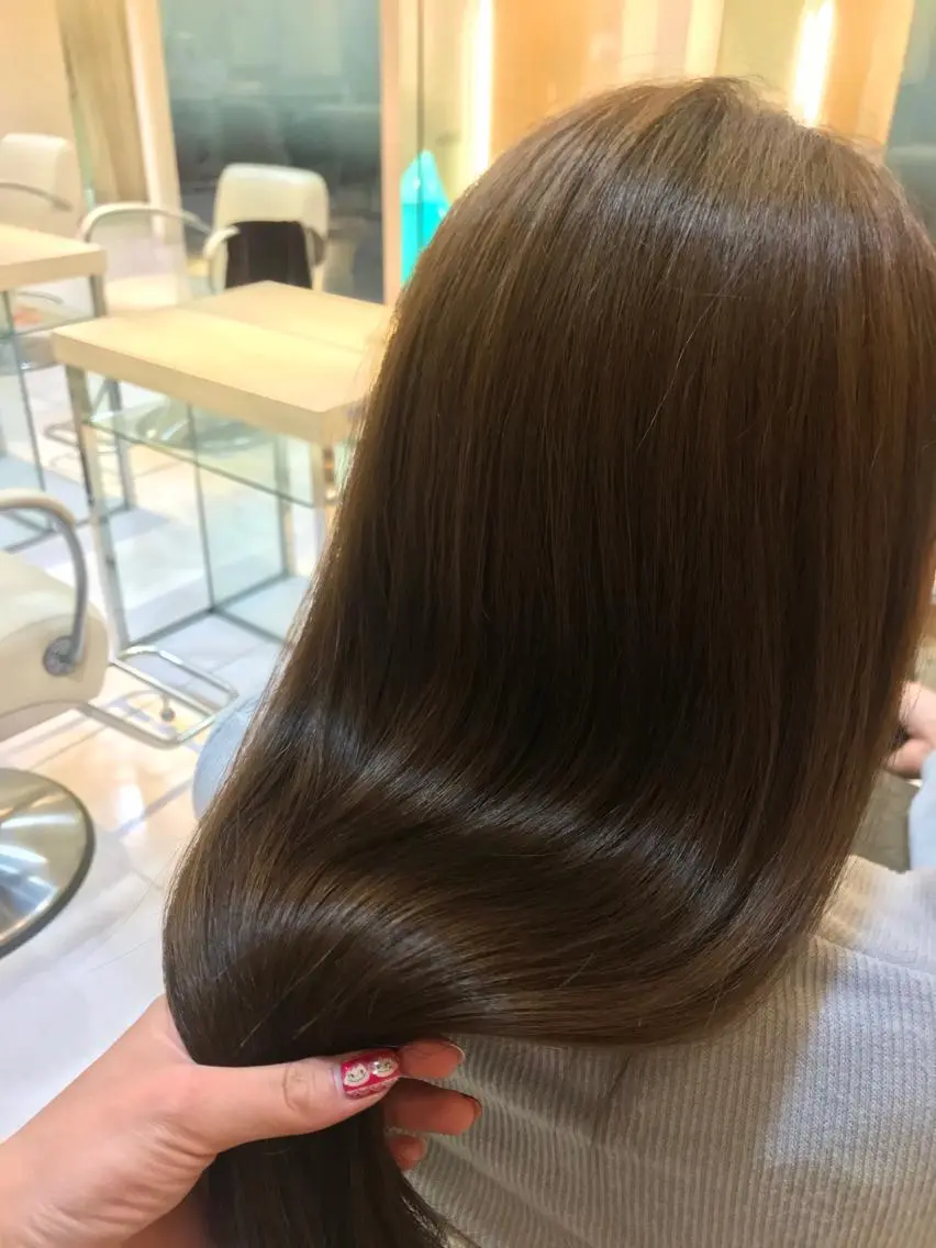 セミロング カラー 後藤 瑞季のヘアスタイル