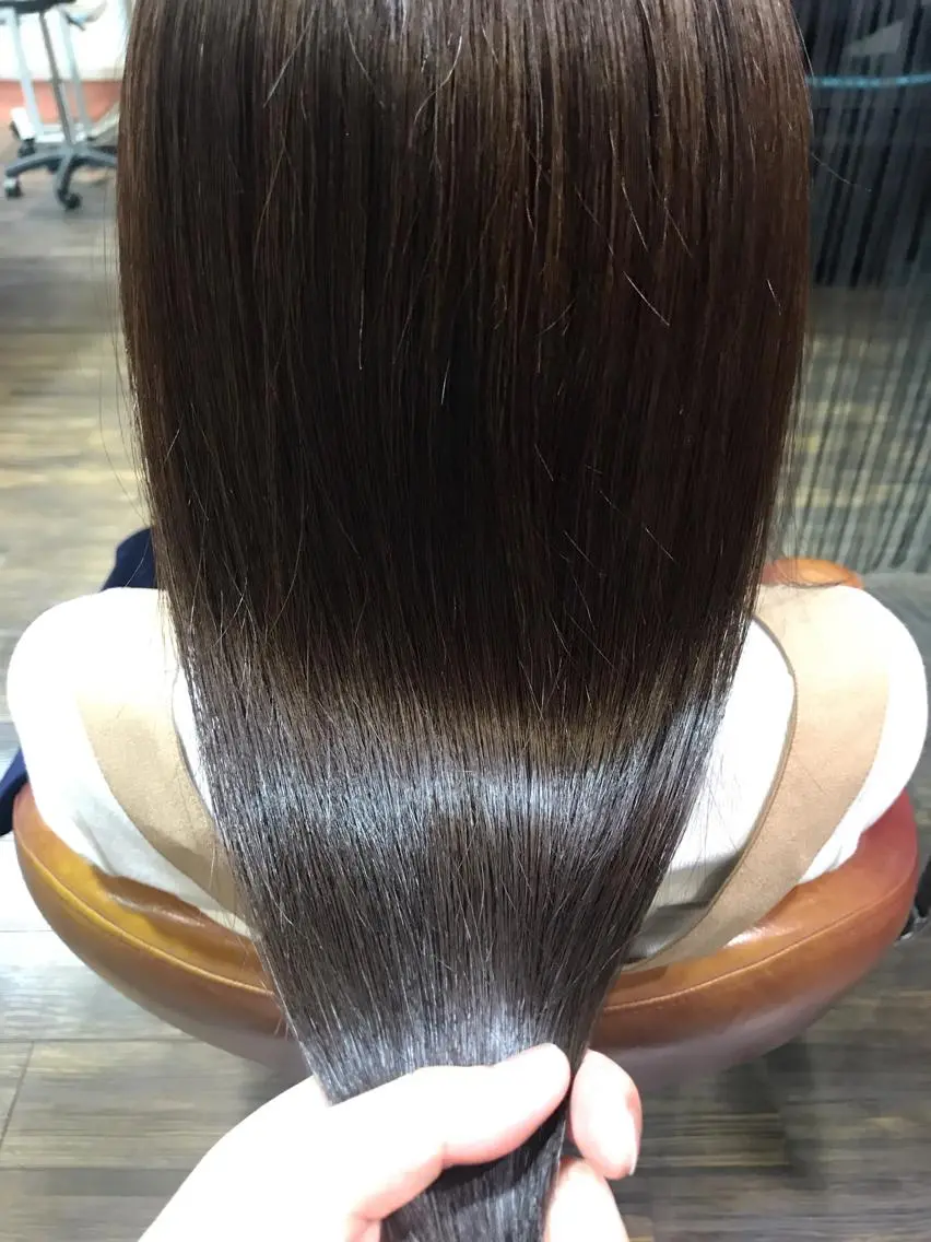ロング トリートメント 縮毛矯正/ 髪質改善 /ショート 圍 崇行のヘアスタイル