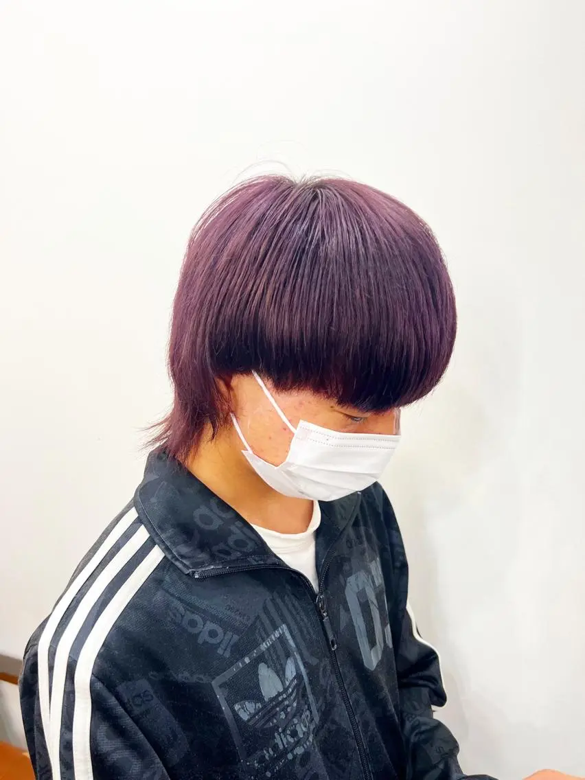 ショート カラー パーマ ヘアアレンジ メンズ 名古屋駅/トップス タイリスト/大黒拓哉のヘアスタイル