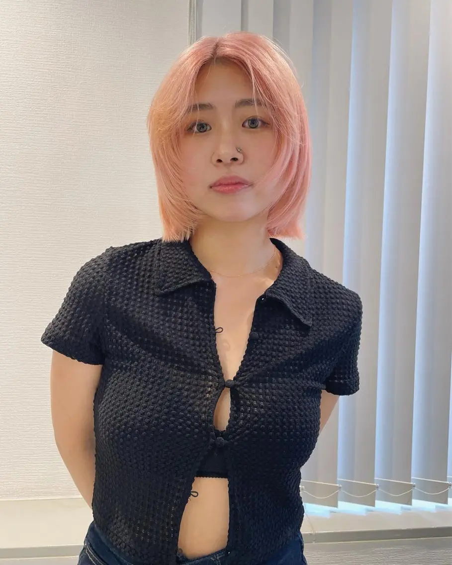 ショート ボブ レイヤーカット HIBIKI/原宿 ハッシュカット🪄のヘアスタイル