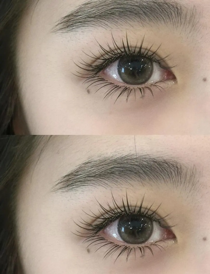 マツエク・マツパ 束感まつ毛 韓国風マツエク 下まつげエクステ ワンホンマツエク Akina&Eye lash🌼LED店のマツエク・マツパデザイン